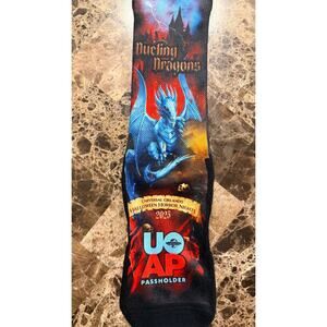 NWT Universal Studios HHN 2023 UOAP Dueling Dragons Socks